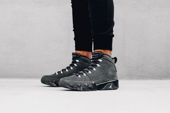 302370-013,AJ9,Air Jordan 9 302370-013AJ9无烟煤Oregon 下周发售，Air Jordan 9 “Anthracite” 上脚近赏