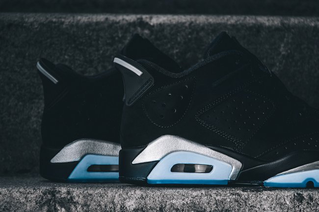 304401-003,AJ6,Air Jordan 6,AJ 304401-003AJ6低帮 黑银 Air Jordan 6 Low “Chrome” 现已发售