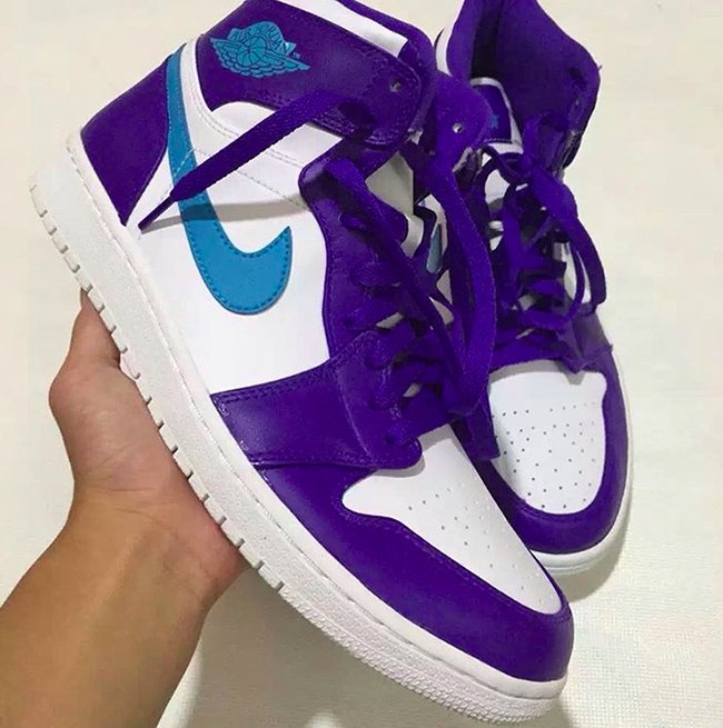 332550-442,AJ1,Air Jordan 1 332550-442AJ1 Air Jordan 1 “Hornets” 风水版黄蜂配色实物新图