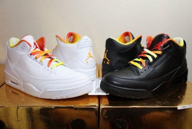 AJ3,Air Jordan 3 AJ3 天价！Air Jordan 3 “Drake vs. Lil Wayne” 双色亮相