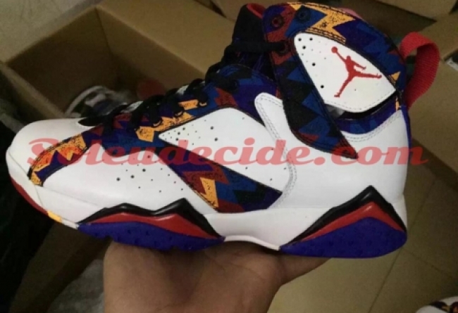 304775-142,AJ7,Air Jordan 7 304775-142AJ7 Air Jordan 7 “Nothing But Net” 童鞋亮相