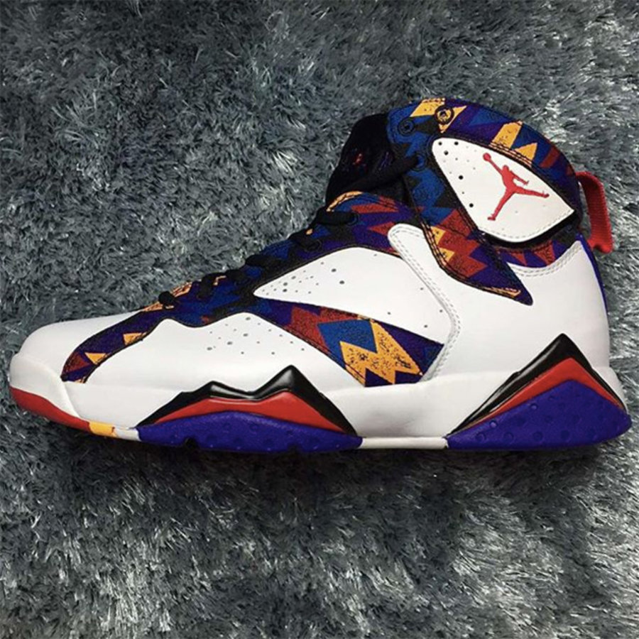304775-142,AJ7,Air Jordan 7 304775-142AJ7 Air Jordan 7 “Nothing But Net” 更多实物曝光