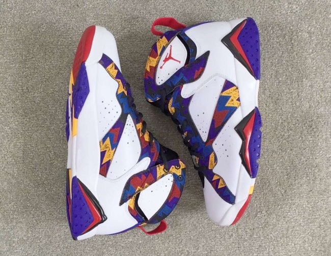 304775-142,AJ7,Air Jordan 7 304775-142AJ7 Air Jordan 7 “Nothing But Net” 全新实物图赏