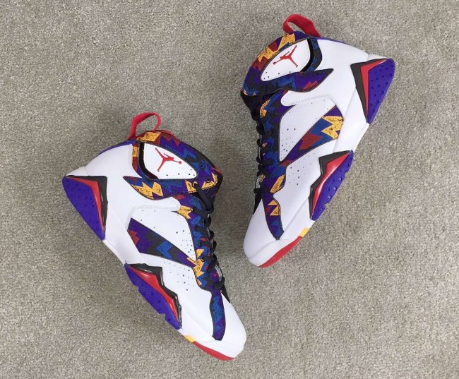 304775-142,AJ7,Air Jordan 7 304775-142AJ7 Air Jordan 7 “Nothing But Net” 全新实物图赏