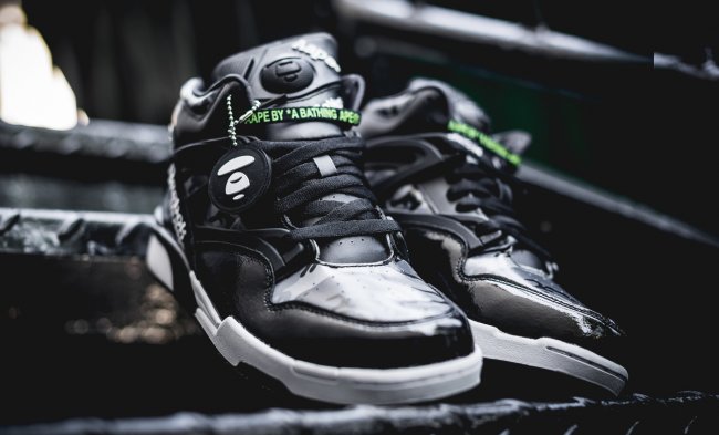 Reebok Pump Omni Lite,AAPE,BAP  AAPE x Reebok Pump Omni Lite 实物近赏