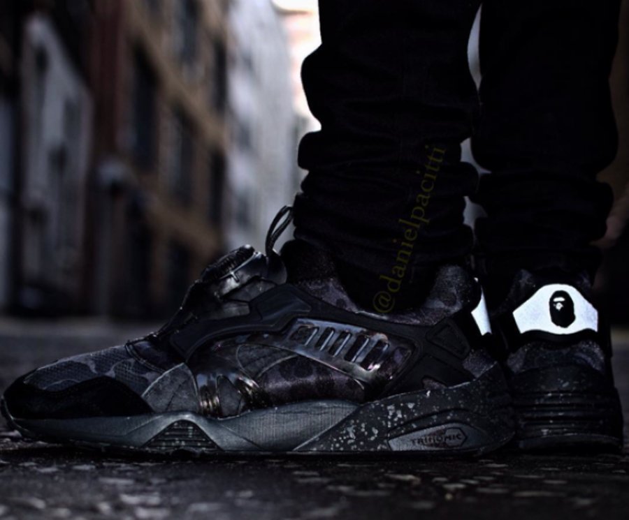 Puma Disc Blaze  BAPE x Puma Disc Blaze 联名双色