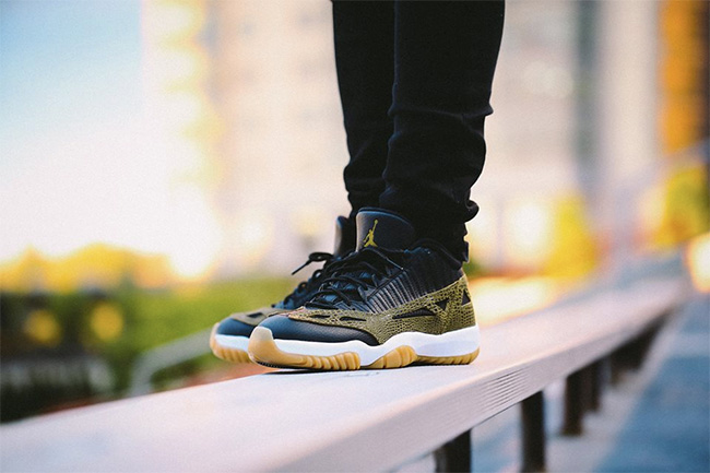 AJ11,Air Jordan 11 AJ11 Air Jordan 11 IE Low 双色上脚近赏