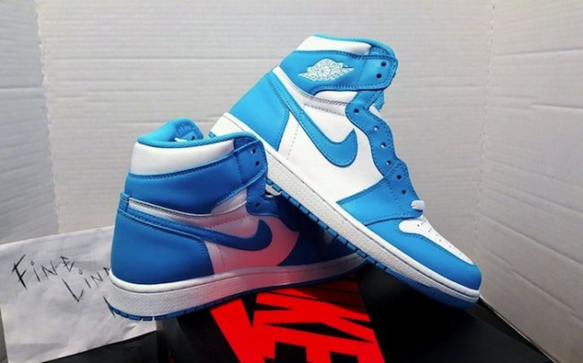 555088-117,AJ1,Air Jordan 1 555088-117AJ1 十月重磅，Air Jordan 1 High OG “UNC” 北卡蓝再现