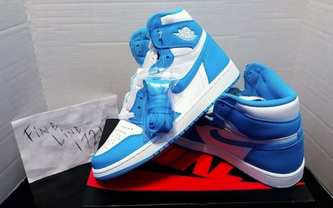 555088-117,AJ1,Air Jordan 1 555088-117AJ1 十月重磅，Air Jordan 1 High OG “UNC” 北卡蓝再现