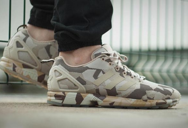 adidas ZX Flux  adidas ZX Flux “Brown Camo” 迷彩新装扮