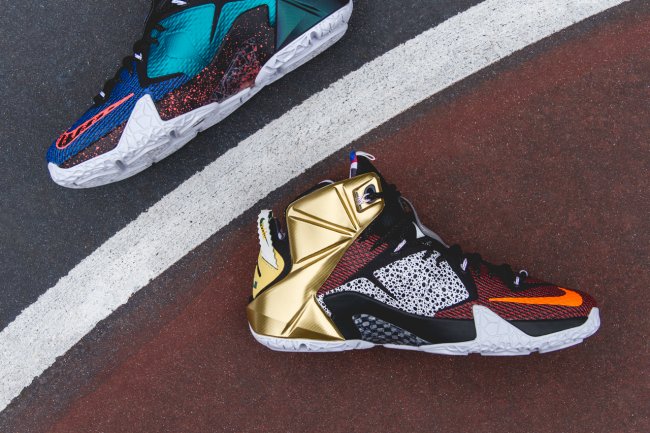 802193-909,LBJ12,LeBron 12,Wha 802193-909LBJ12 本周发售提醒：LeBron 12 SE “What The＂
