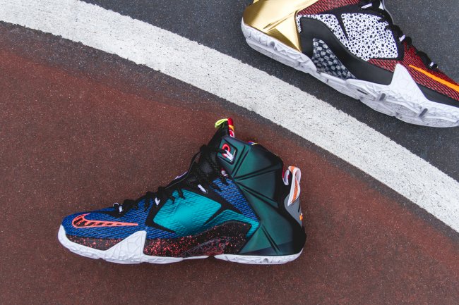 802193-909,LBJ12,LeBron 12,Wha 802193-909LBJ12 本周发售提醒：LeBron 12 SE “What The＂