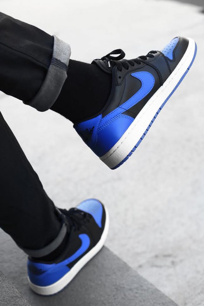 705329-004,AJ1,Air Jordan 1 705329-004AJ1低帮 Air Jordan 1 Low OG “Royal” 上脚实拍