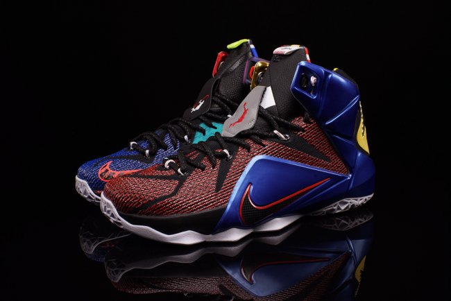 802193-909,LBJ12,LeBron 12,Wha 802193-909LBJ12 周日登场，LeBron 12 “What The” 延迟一天发售
