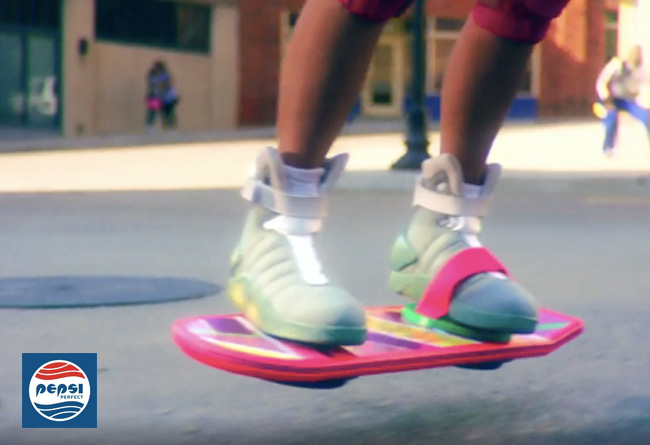 Air Mag,Nike Air Mag  Nike Air Mag 现身百事可乐广告