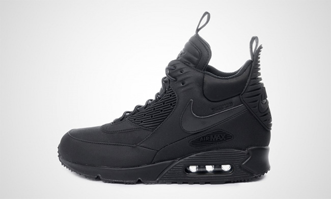 Nike Air Max 90 Sneakerboot  鞋靴升级，Nike Air Max 90 Sneakerboot 全黑登场