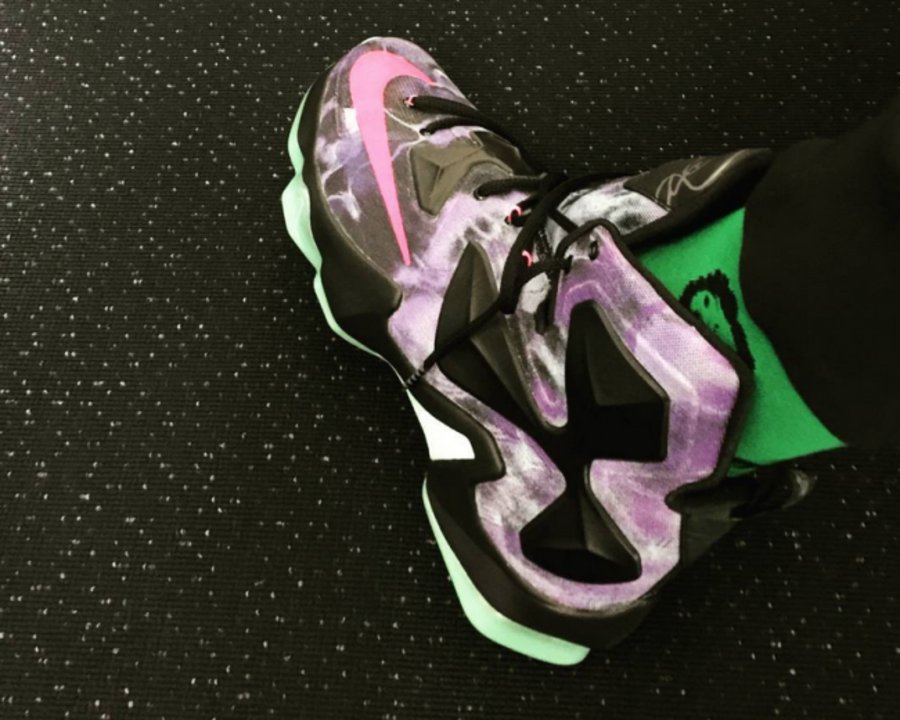 LBJ13,LeBron 13 LBJ13 詹姆斯网晒 NIKEiD LeBron 13 个性化配色