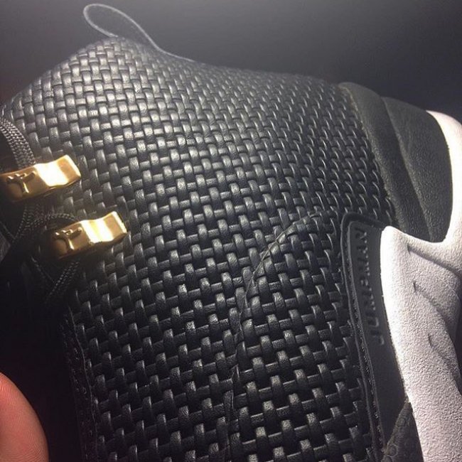 15Lab12,AJ12,Air Jordan 12 AJ12 Woven 鞋面加持，Air Jordan 15Lab12 “Black” 再曝新图