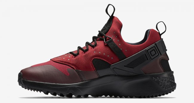 Nike Air Huarache Utility 806807-600 Nike Air Huarache Utility 黑红新色发售信息