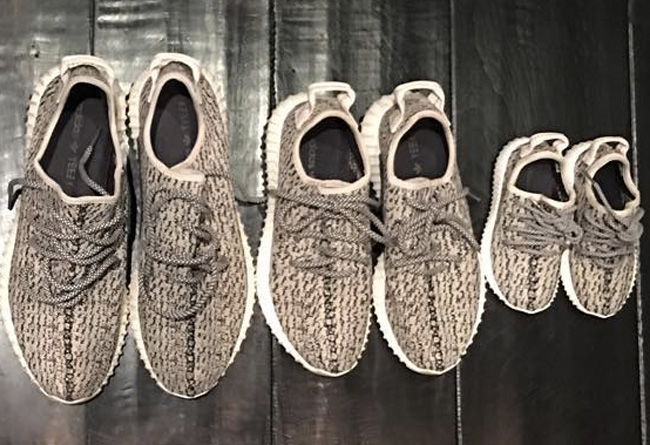 adidas Yeezy 350 Boost  金卡戴珊网晒 adidas Yeezy 350 Boost 家庭限定套装！