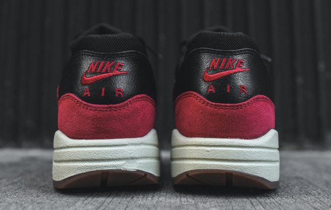 Air Max 1,Nike 599820-018 Nike Air Max 1 GS “Bred” 黑红近赏