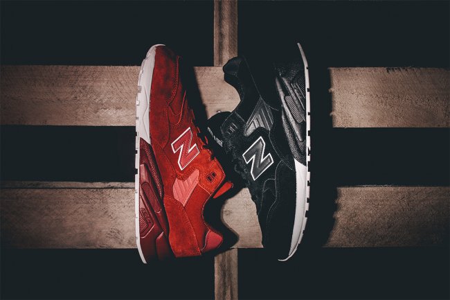 New Balance 580,New Balance  New Balance 580 “Tonal Pack” 黑红双色亮相