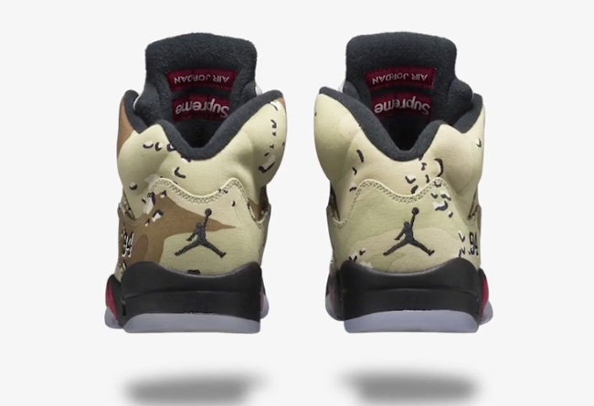 AJ5,Air Jordan 5,Supreme AJ5联名 中国区 NikeLab 带来 Supreme x Air Jordan 5 预告