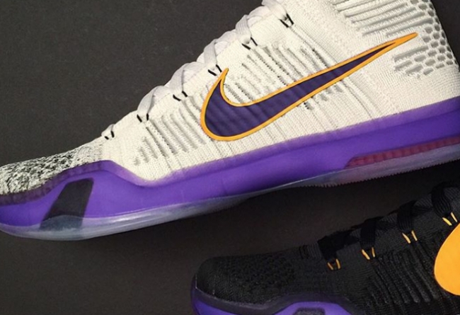 Kobe 10 Elite High,Kobe 10  Kobe 10 Elite High PE “Lakers” 新色亮相