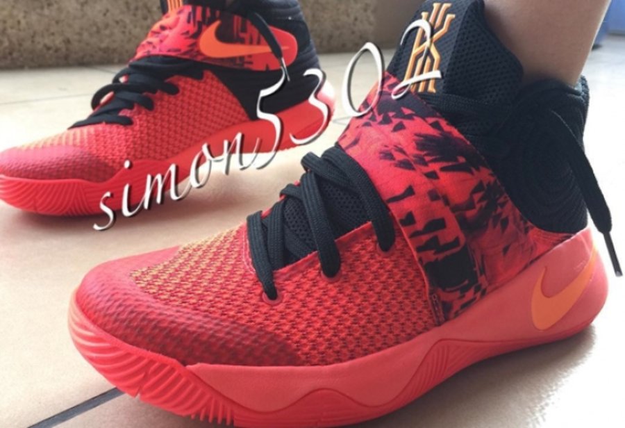 Kyrie 2,Nike  Nike Kyrie 2 “Bright Crimson” 清晰实物近赏