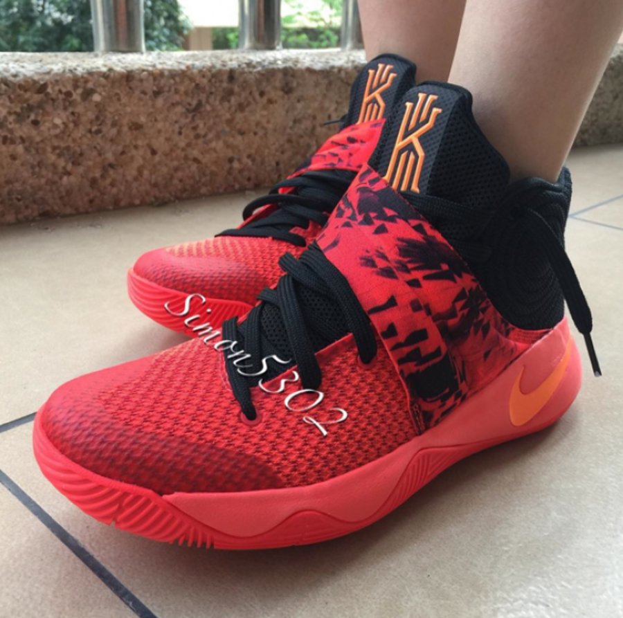 Kyrie 2,Nike  Nike Kyrie 2 “Bright Crimson” 清晰实物近赏