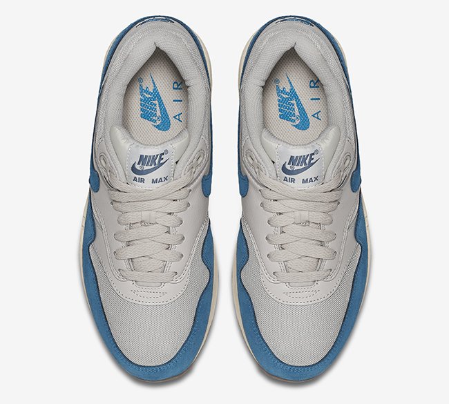 599820-019,Air Max 1,Nike 599820-019 Nike Air Max 1 Essential “Brigade Blue” 官方图片