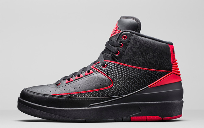 834274-001,AJ2,Air Jordan 2 834274-001AJ2 黑红登场，Air Jordan 2 “Alternate ’87” 首次曝光