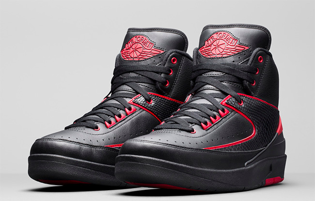 834274-001,AJ2,Air Jordan 2 834274-001AJ2 黑红登场，Air Jordan 2 “Alternate ’87” 首次曝光