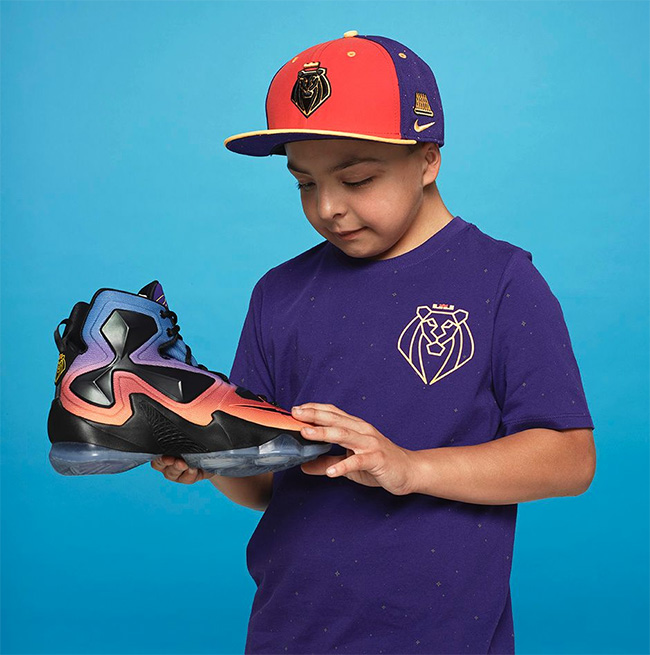 838989-805,LBJ13,LeBron 13 838989-805LBJ13 LeBron 13 Doernbecher 慈善配色官方发售信息
