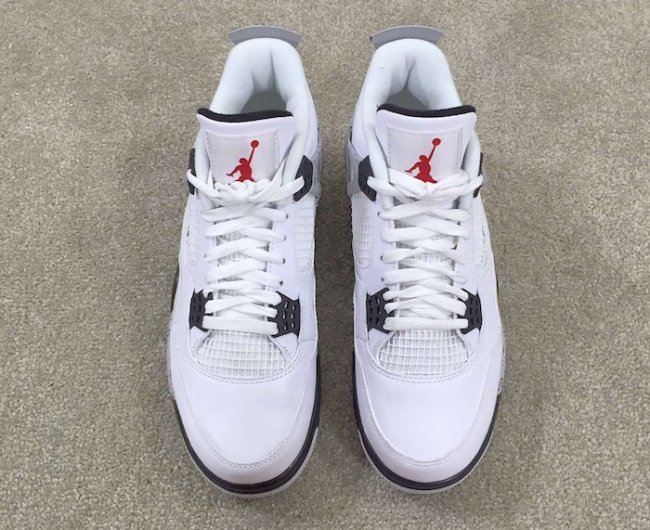 308496-104,AJ4,Air Jordan 4 308496-104AJ4 Air Jordan 4 OG ’89 “White Cement” 新图近赏
