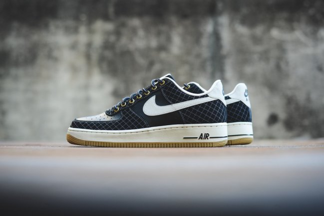 AF1,Air Force 1 AF1 Nike Air Force 1 Premium “Black/Light Bone” 精致亮相