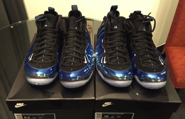 575420-008,Foamposite One,Foam 575420-008 Nike Air Foamposite One PRM “Blue Mirror” 清晰近赏