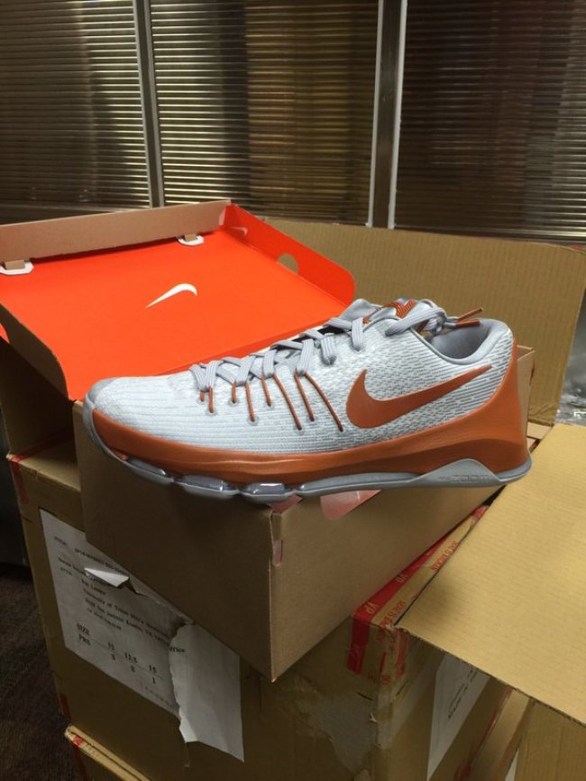 KD8,Nike  KD8 “Texas” PE 德州大学专属配色亮相