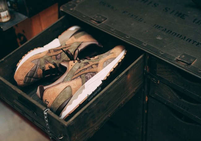 Asics,Gel Lyte V  SBTG x Kicks Lab x ASICS Gel Lyte V 军事风范三方联名