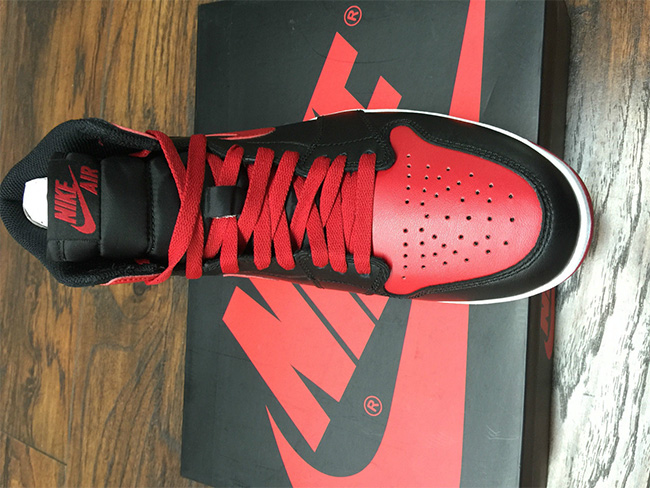 768861-001,AJ1.5,Air Jordan 1. 768861-001AJ1.5 黑红 Air Jordan 1.5 “Bred” 实物图片