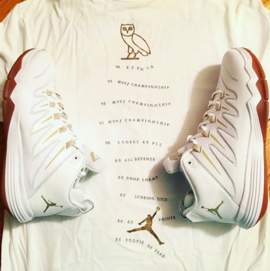 Jordan CP3.IX,OVO,Drake Drake Jordan Brand发售信息 依旧白金加持，Jordan CP3.IX OVO 首次曝光