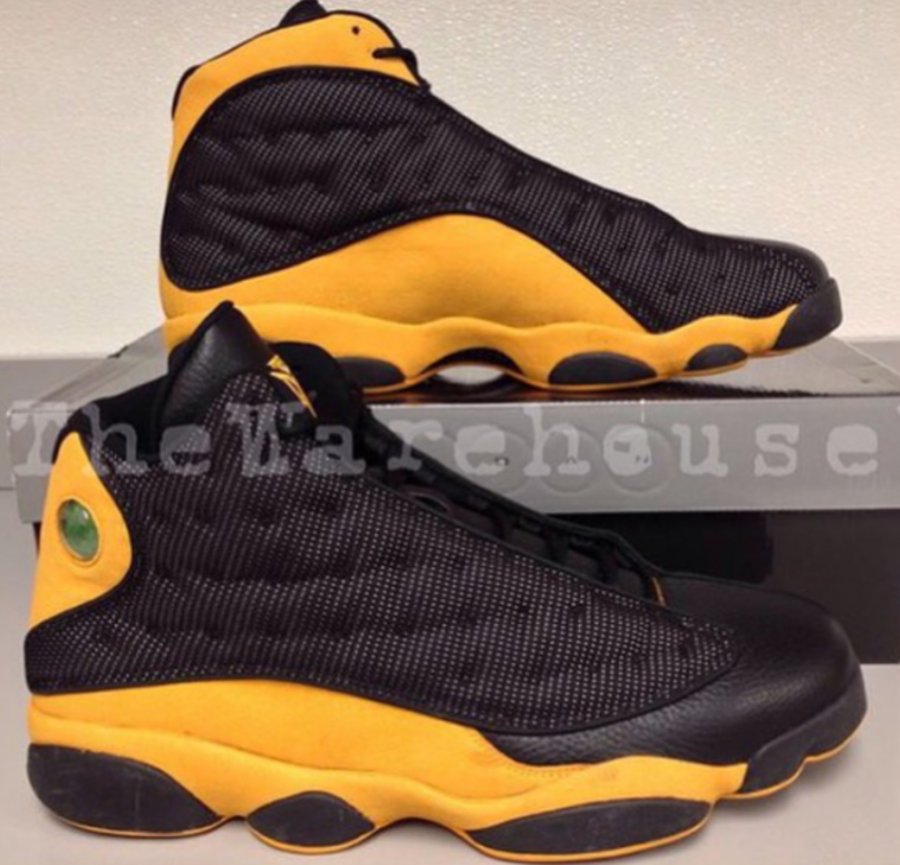 AJ13,Air Jordan 13 AJ13 甜瓜专属掘金配色 Air Jordan 13 PE “Melo” 或将市售