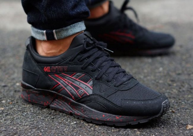 Gel Lyte V,Asics  黑红配色登场，Asics Gel Lyte V “Bred＂
