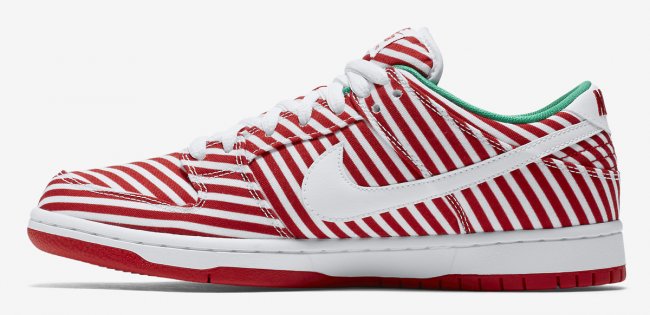 313170-613,Nike SB Dunk Low 313170-613 又到圣诞季，Nike SB Dunk Low ＂Candy Cane” 现已发售