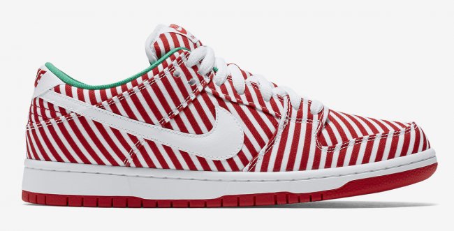 313170-613,Nike SB Dunk Low 313170-613 又到圣诞季，Nike SB Dunk Low ＂Candy Cane” 现已发售