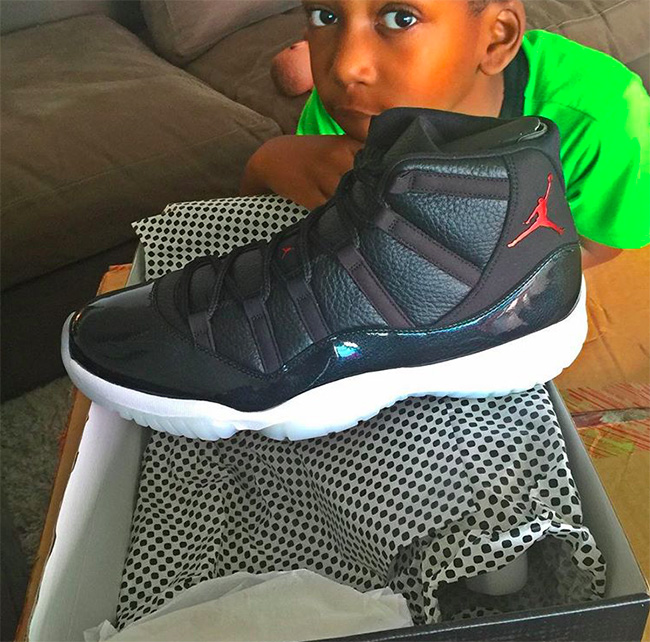 378037-002,AJ11,Air Jordan 11 378037-002AJ11 Richard Hamilton 提前收到 Air Jordan 11 “72-10”
