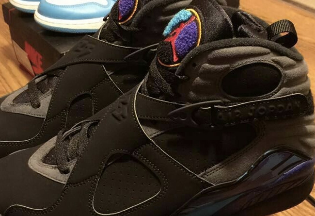 305381-025,AJ8,Air Jordan 8 305381-025AJ8水鬼 黑五重磅，Air Jordan 8 “Aqua” 上脚实拍