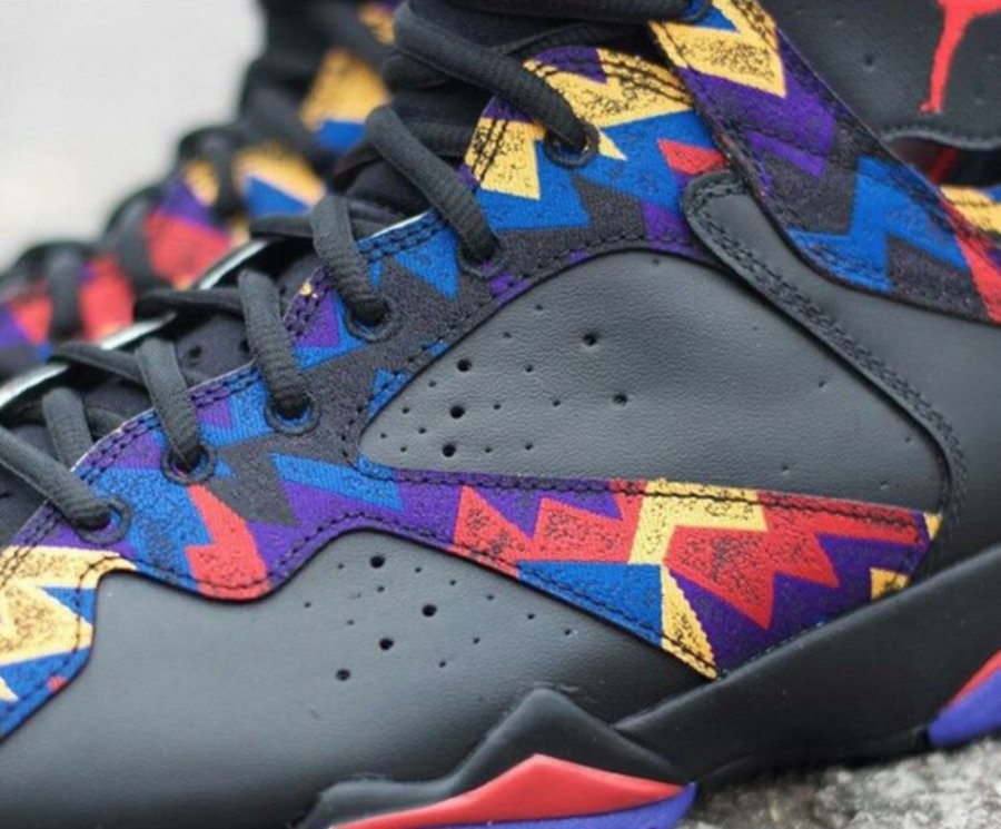 304775-142,AJ7,Air Jordan 7 304775-142AJ7 毛衣配色 Air Jordan 7 黑色定制款