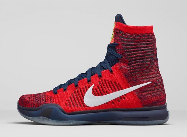 718763-614,Kobe 10 Elite,Kobe 718763-614 Kobe 10 Elite “American” 美国配色发售信息