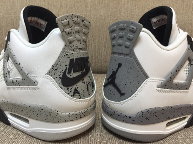 308496-104,AJ4,Air Jordan 4 308496-104AJ4 新老对比,Air Jordan 4 “White Cement” 白水泥 308496-104,AJ4,Air Jordan 4 308496-104AJ4 新老对比,Air Jordan 4 “White Cement” 白水泥